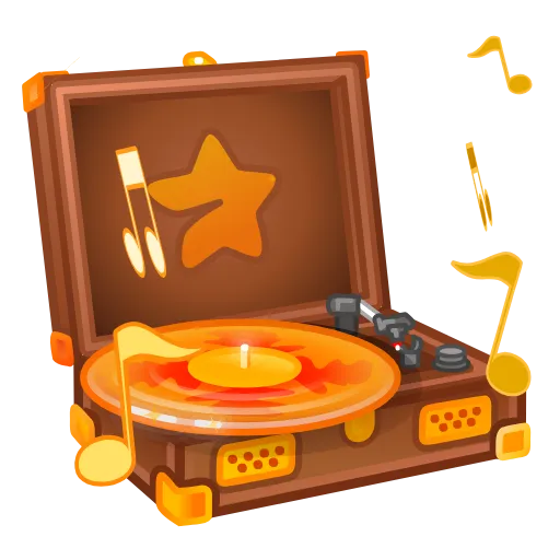 🎵 Эмодзи «Record Player» для Telegram