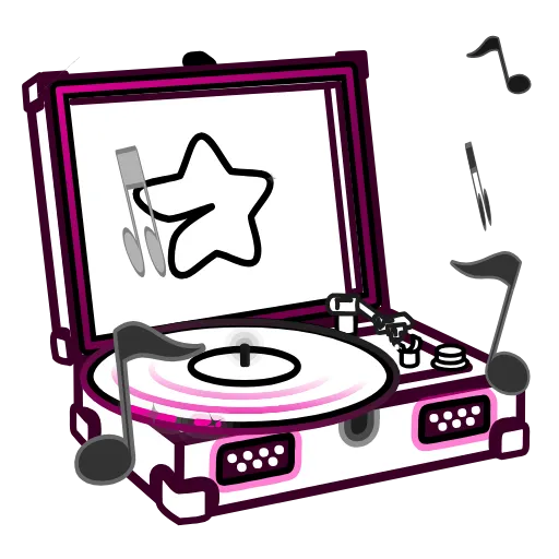 🎵 Эмодзи «Record Player» для Telegram