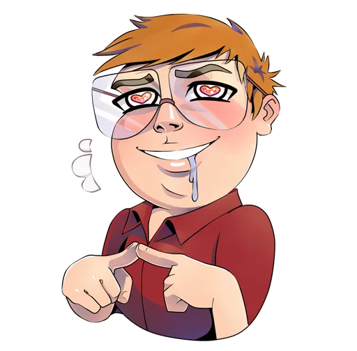 🤤 Стикер «RED21» для Telegram