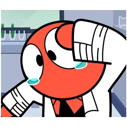 🍔 Стикер «Red / Rainbow friends» для Telegram