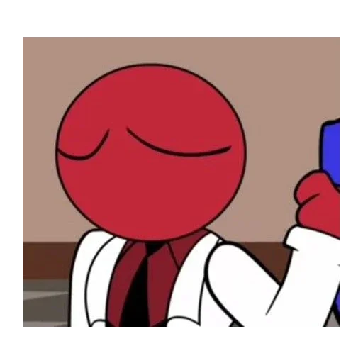 🍔 Стикер «Red / Rainbow friends» для Telegram