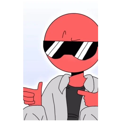 🍔 Стикер «Red / Rainbow friends» для Telegram