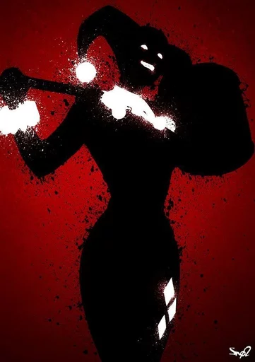 ♥ Стикер «RED Colour» для Telegram