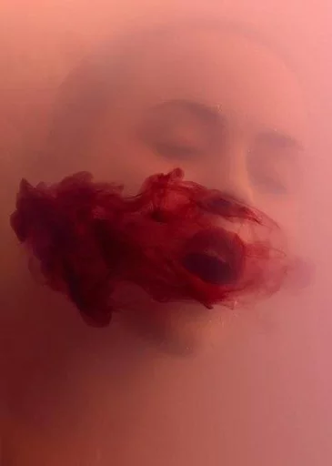 ♥ Стикер «RED Colour» для Telegram