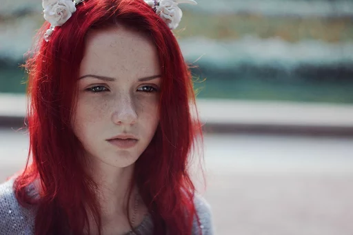 ♥ Стикер «RED Colour» для Telegram