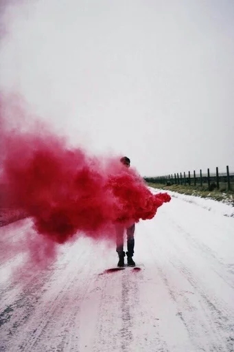 ♥ Стикер «RED Colour» для Telegram