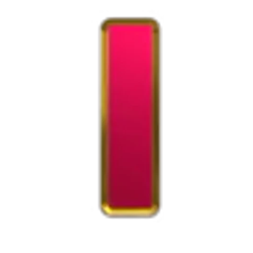 🔡 Эмодзи «Red Gold» для Telegram