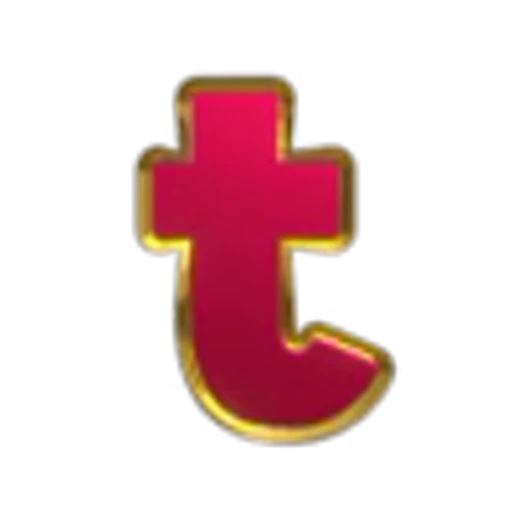 🔡 Эмодзи «Red Gold» для Telegram