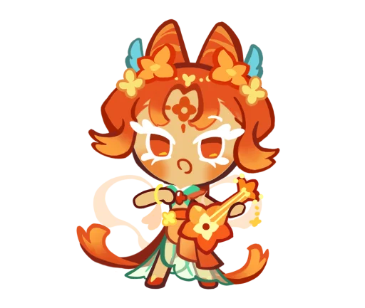 🤩 Стикер «Red Osmanthus Cookie» для Telegram