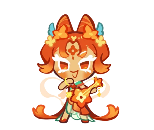 🤩 Стикер «Red Osmanthus Cookie» для Telegram
