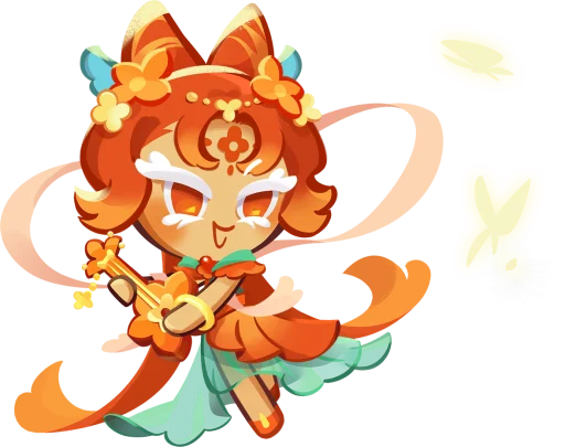 🤩 Стикер «Red Osmanthus Cookie» для Telegram