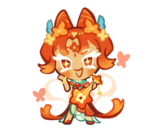 🤩 Стикер «Red Osmanthus Cookie» для Telegram