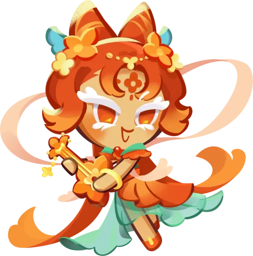 🤩 Стикер «Red Osmanthus Cookie» для Telegram