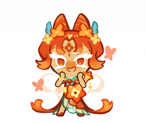 🤩 Стикер «Red Osmanthus Cookie» для Telegram