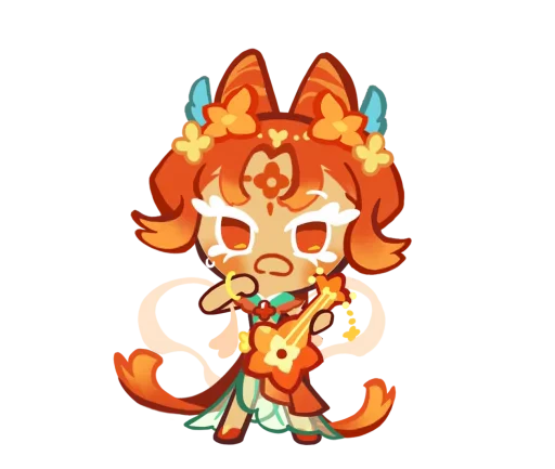 🤩 Стикер «Red Osmanthus Cookie» для Telegram