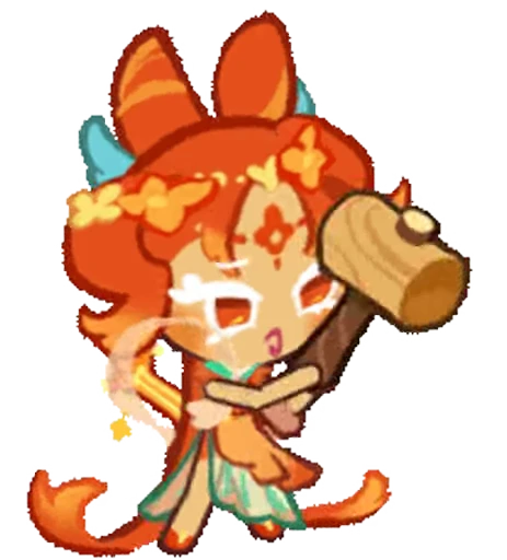🤩 Стикер «Red Osmanthus Cookie» для Telegram