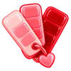 😍 Эмодзи «красные эмодзи» для Telegram