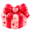 😍 Эмодзи «красные эмодзи» для Telegram