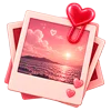😍 Эмодзи «красные эмодзи» для Telegram