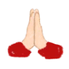 🙏 Эмодзи «red timerjeni» для Telegram