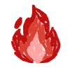 ❤️‍🔥 Эмодзи «red timerjeni» для Telegram