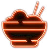 🍜 Эмодзи «red&black» для Telegram
