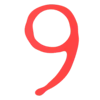 🤍 Эмодзи «red and white font» для Telegram