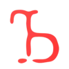 🤍 Эмодзи «red and white font» для Telegram