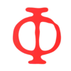 🤍 Эмодзи «red and white font» для Telegram
