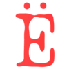 🤍 Эмодзи «red and white font» для Telegram