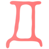 🤍 Эмодзи «red and white font» для Telegram