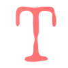 🤍 Эмодзи «red and white font» для Telegram