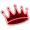 👑 Эмодзи «red & black» для Telegram