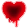 ❤️ Эмодзи «red & black» для Telegram