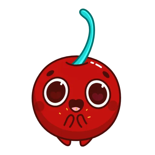 👏 Стикер «Red Cherry» для Telegram