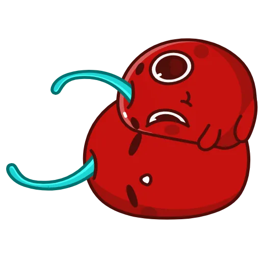 🤗 Стикер «Red Cherry» для Telegram