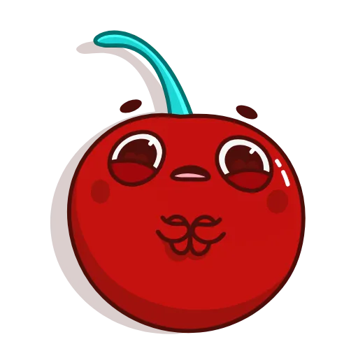 😳 Стикер «Red Cherry» для Telegram