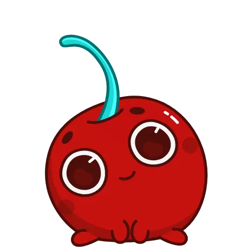 😉 Стикер «Red Cherry» для Telegram