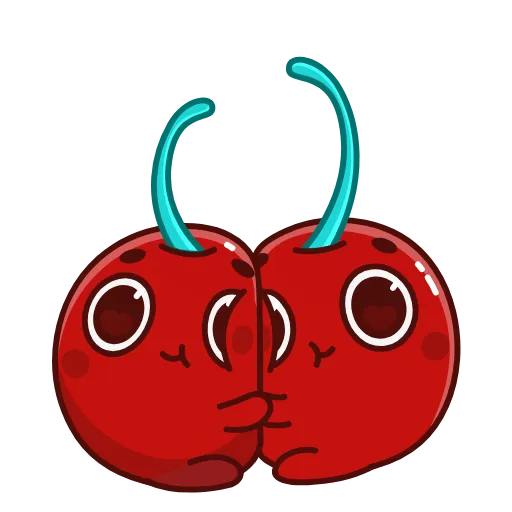🤗 Стикер «Red Cherry» для Telegram