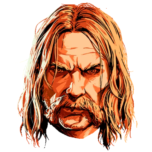 🎭 Стикер «RED DEAD REDEMPTION 2» для Telegram