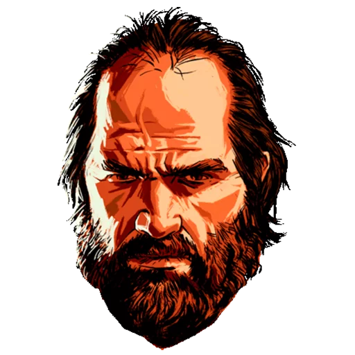 🎭 Стикер «RED DEAD REDEMPTION 2» для Telegram