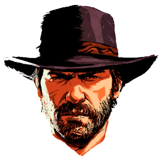😎 Стикер «RED DEAD REDEMPTION 2» для Telegram