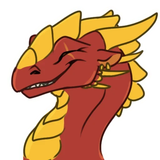 😗 Стикер «Red Dino» для Telegram
