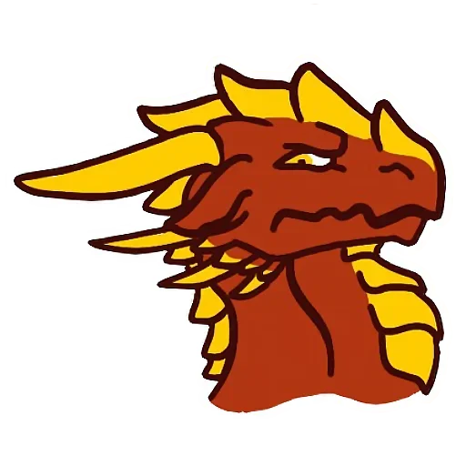 🤪 Стикер «Red Dino» для Telegram