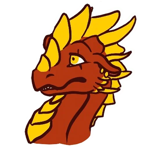 🤪 Стикер «Red Dino» для Telegram