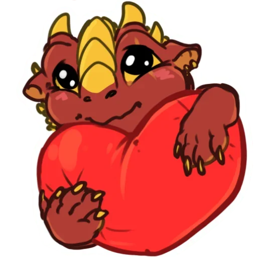 🤪 Стикер «Red Dino» для Telegram