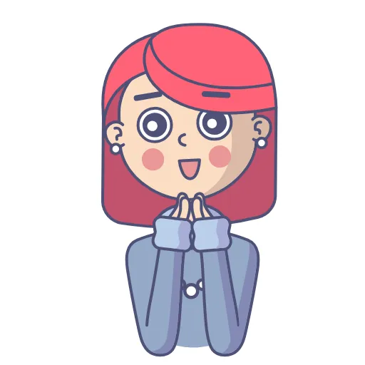 😃 Стикер «Red Elizabeth» для Telegram