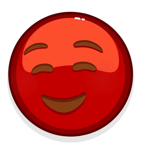 ☺️ Стикер «Red Emoji» для Telegram