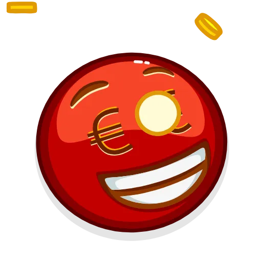 🤑 Стикер «Red Emoji» для Telegram