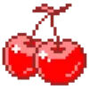 Стикер 38 🍒 Red emojis. Красное. Красивое 😍